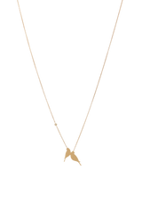 LOVE BIRDS 18K NECKLACE