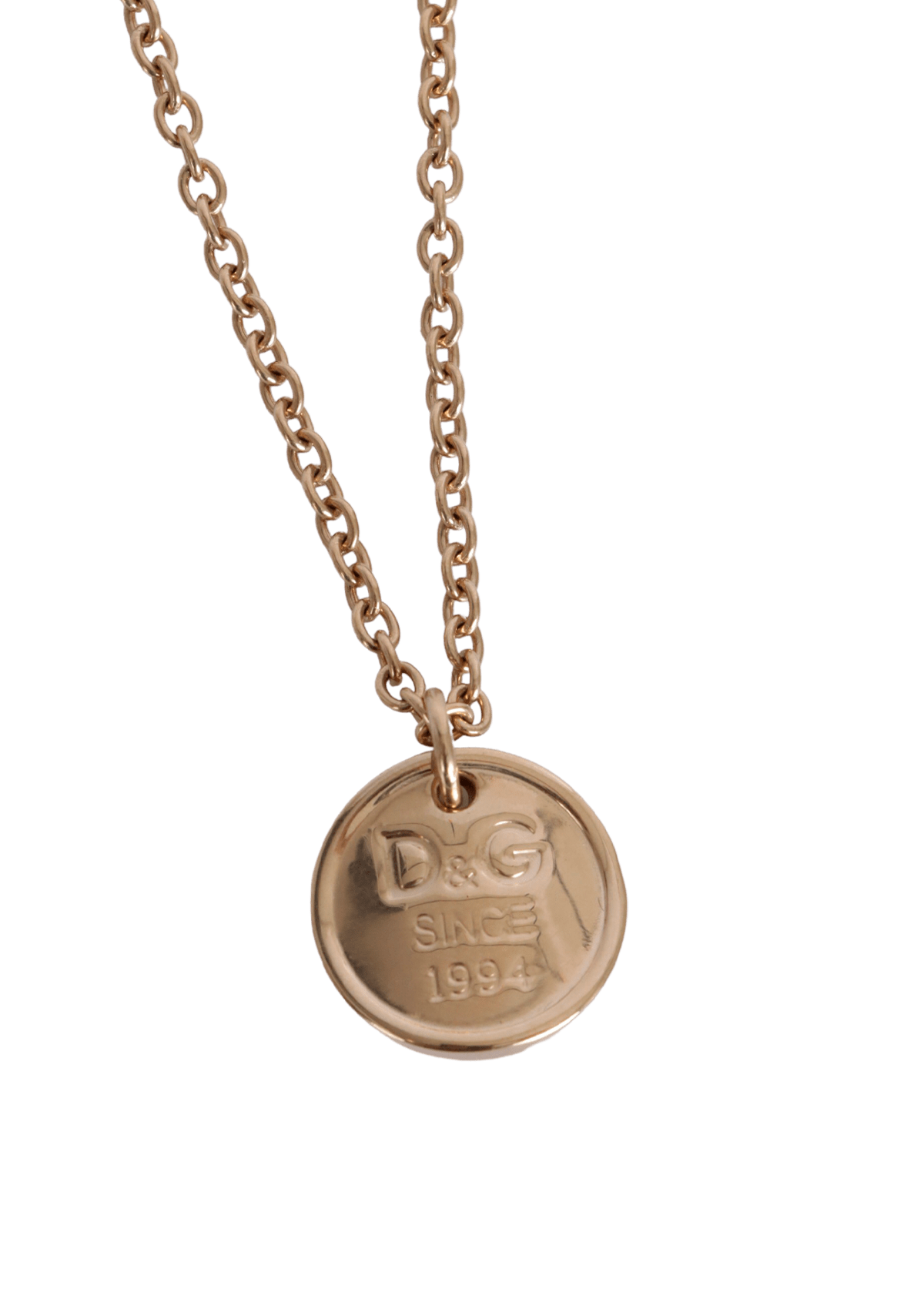 COLAR DOLCE & GABBANA D&G NECKLACE DOURADO ORIGINAL – Gringa