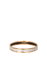 ENAMEL NARROW BANGLE BRACELET XS