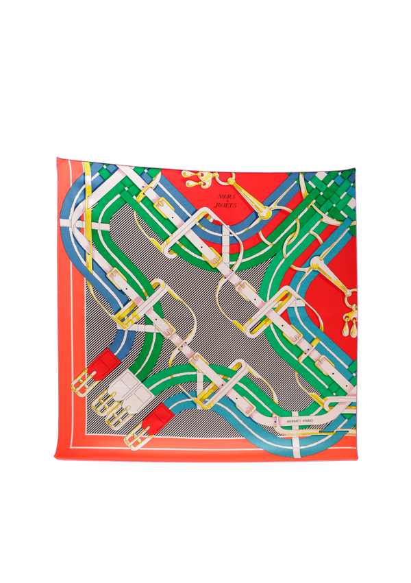 MORS À JOUETS CHEMISE SILK SCARF 90