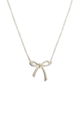 BOW PENDANT NECKLACE