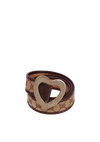 HEART BUCKLE BELT 90