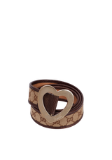 HEART BUCKLE BELT 90