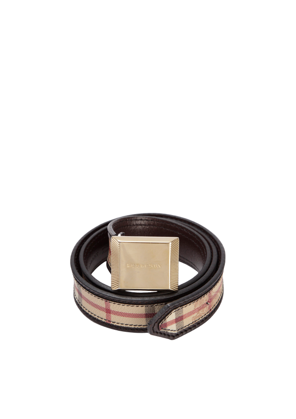 HAYMARKET CHECK BELT 70