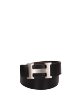 REVERSIBLE H BUCKLE BELT 90