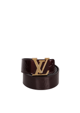 MONOGRAM VERNIS LV INITIALES BELT 80