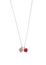 "RETURN TO TIFFANY" DOUBLE HEART NECKLACE