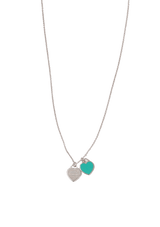 ''RETURN TO TIFFANY'' DOUBLE HEART NECKLACE