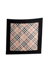 HOUSE CHECK SILK SCARF