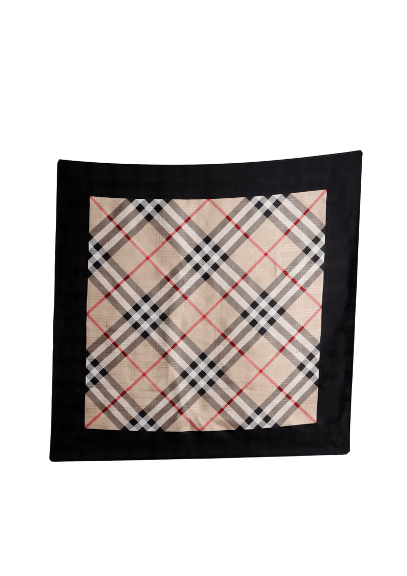 HOUSE CHECK SILK SCARF