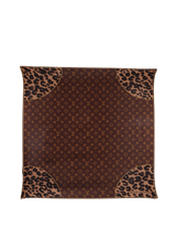 MONOGRAM SILK SCARF