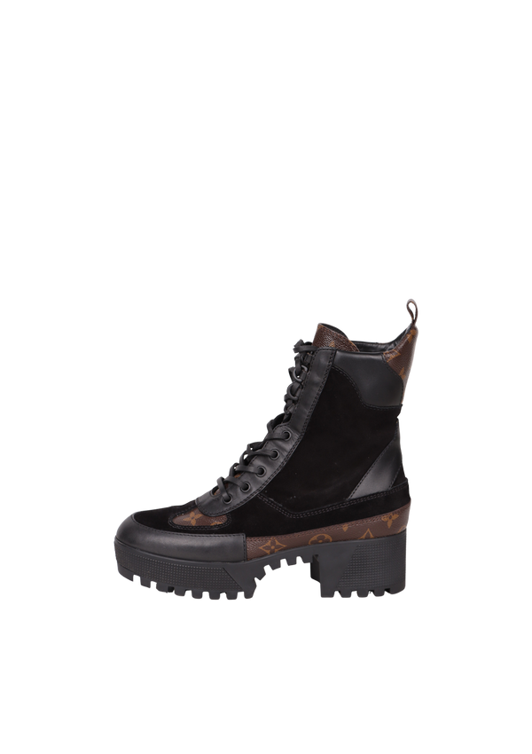 MONOGRAM LAUREATE DESERT BOOTS 35.5