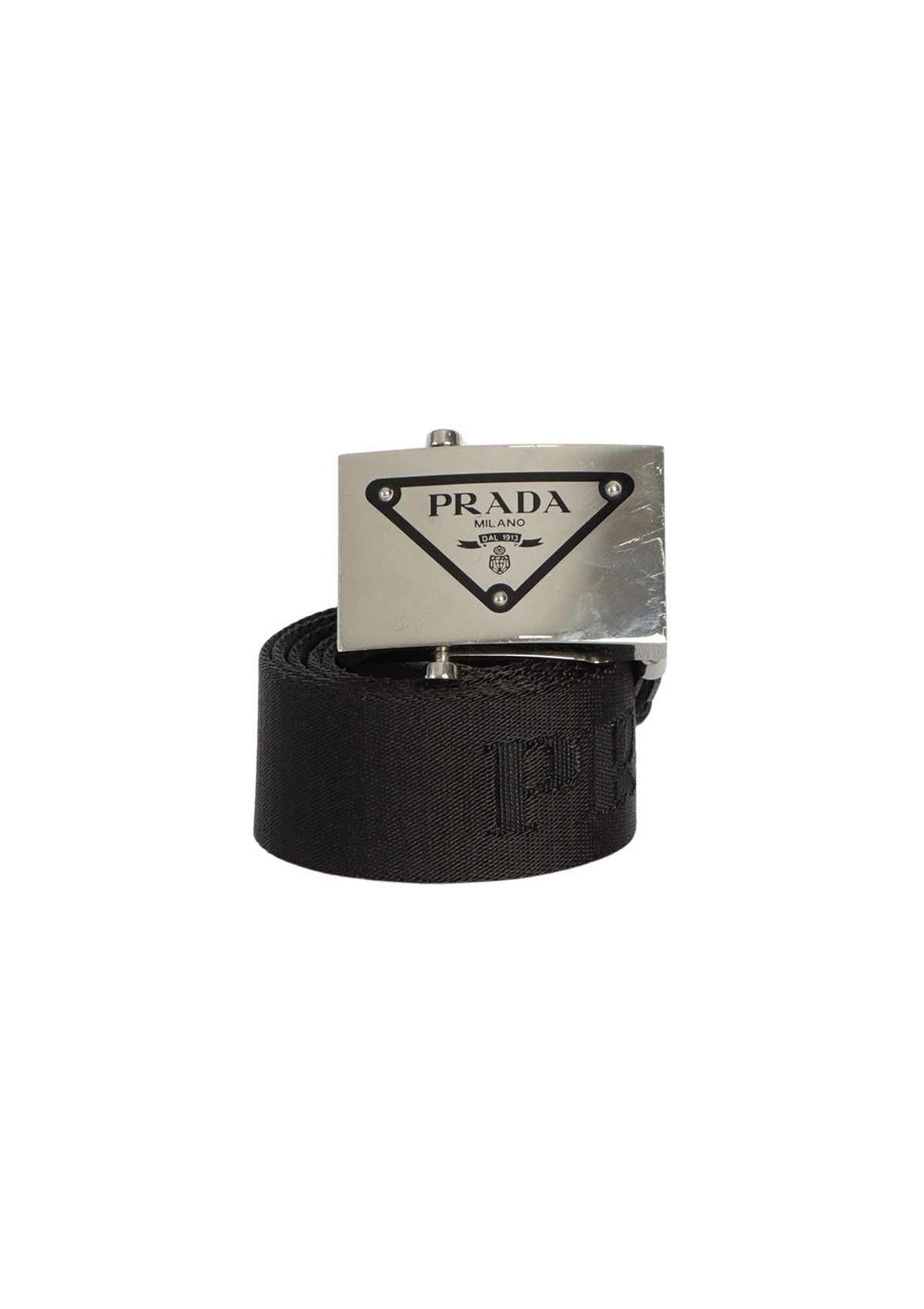CINTO PRADA LEATHER BELT WITH POUCH PRETO ORIGINAL – Gringa