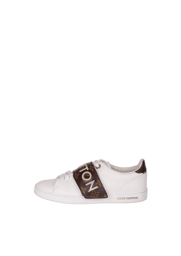 MONOGRAM FRONTROW LOGO SNEAKERS 36