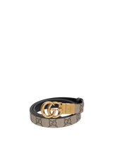 DOUBLE G LOGO BELT REVERSIBLE 80