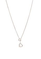 ELSA PERETTI OPEN HEART SILVER NECKLACE