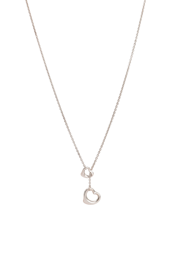 ELSA PERETTI OPEN HEART SILVER NECKLACE