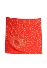 DANCING PEARLS SILK SCARF