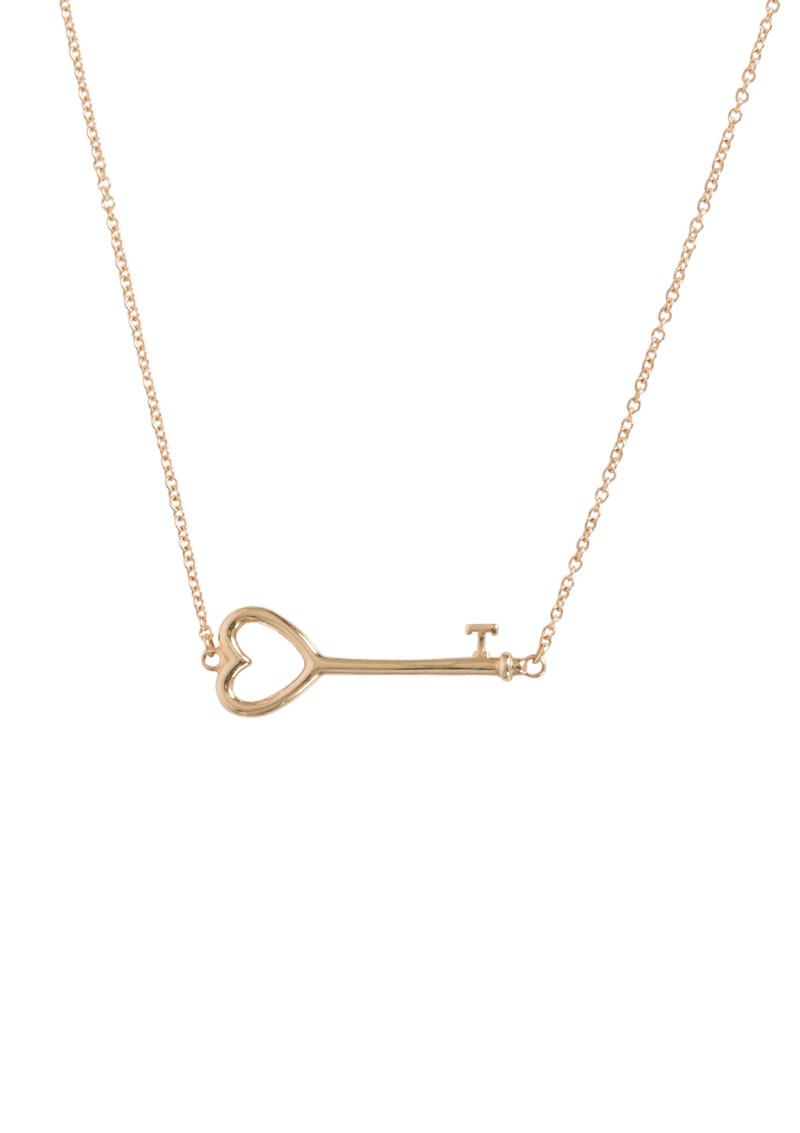 KEY HEART NECKLACE