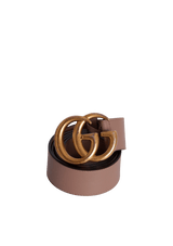 DOUBLE G LOGO BELT 100