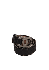 INTERLOCKING CC LOGO BELT 95
