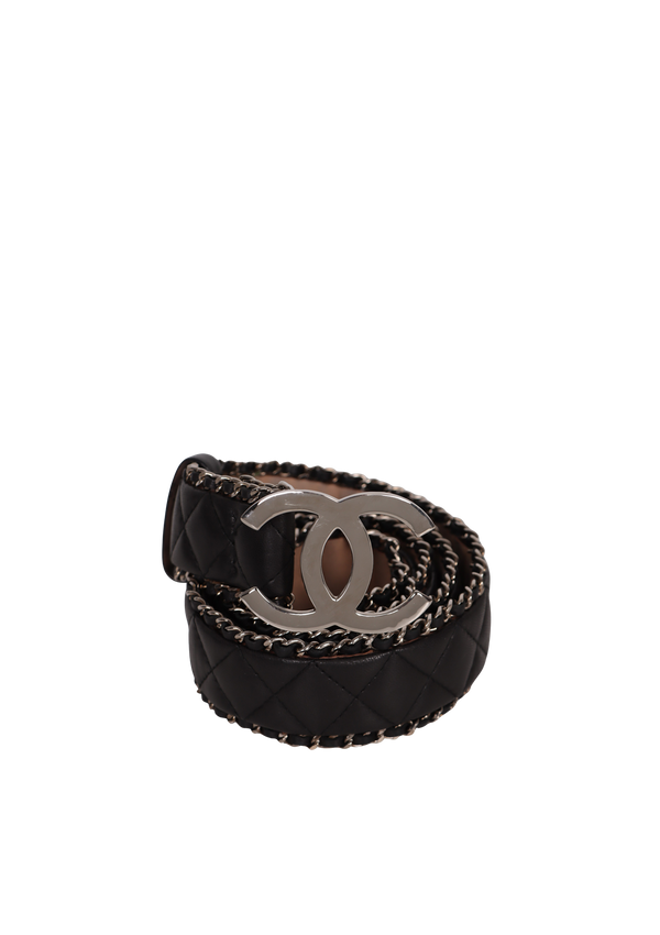 INTERLOCKING CC LOGO BELT 95