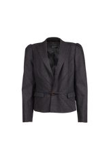 WOOL SUIT JACKET 44