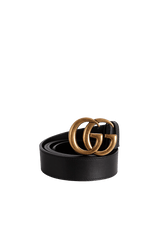 DOUBLE G LOGO BELT 90