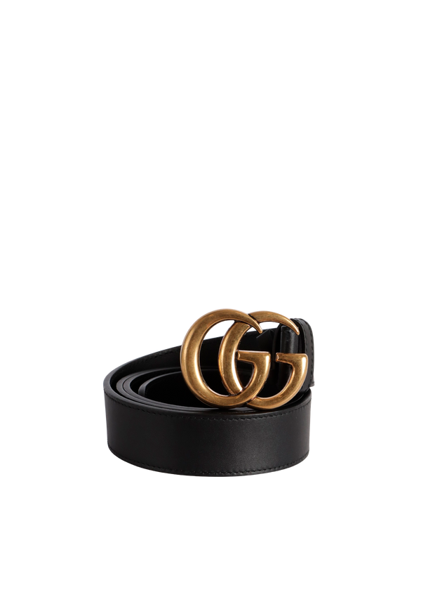 DOUBLE G LOGO BELT 90