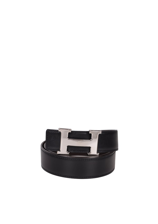 REVERSIBLE H BUCKLE BELT 85