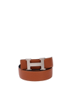 REVERSIBLE H MARTELÉE BUCKLE BELT