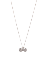 ''RETURN TO TIFFANY'' MINI DOUBLE HEART NECKLACE