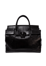 PYTHON PALAZZO EMPIRE BAG