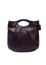 LEATHER HANDLE BAG
