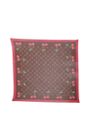 MONOGRAM SILK SCARF