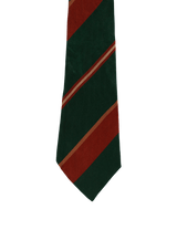 VINTAGE PRINTED SILK TIE
