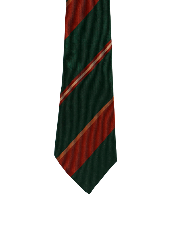 VINTAGE PRINTED SILK TIE