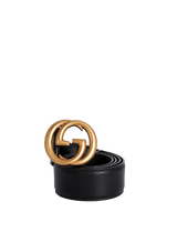 DOUBLE G LOGO BELT 90