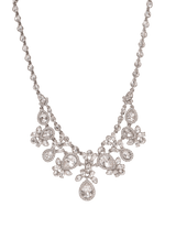 CRYSTAL DROP BIB NECKLACE