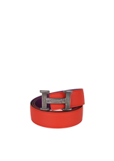 REVERSIBLE H BUCKLE BELT 95