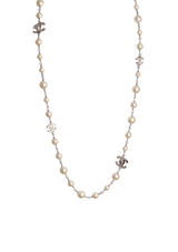 CC FAUX PEARL LONG NECKLACE