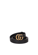 DOUBLE G LOGO THIN BELT 90