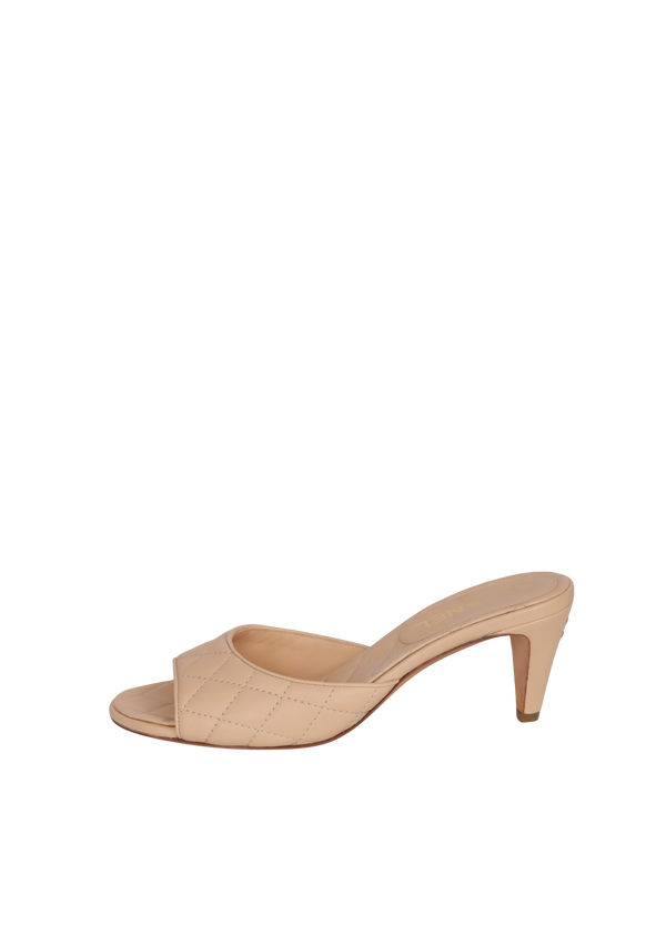 LAMBSKIN CC MULES 36.5