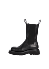 LEATHER BOOTS 38