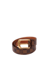 DAMIER ÉBÈNE ELLIPSE BELT