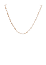 18K PEARL DIAMONDS STARS NECKLACE