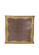 MONOGRAM SILK SCARF