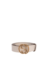 DOUBLE G LOGO BELT 80