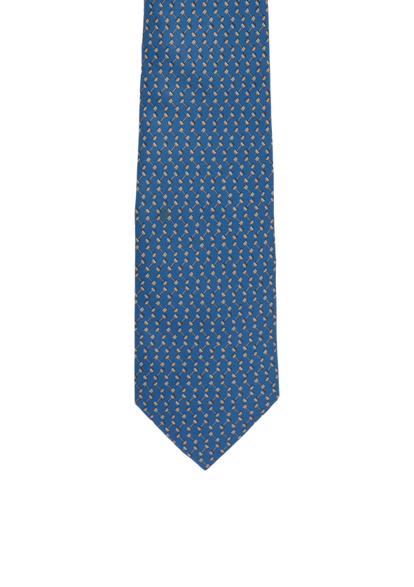 PRINTED SILK TIE