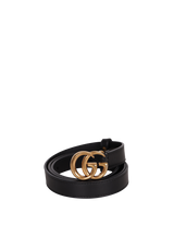 DOUBLE G LOGO THIN BELT 75